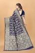 Vsathrlay Saree Kanjivaram Silk Pari Maroon