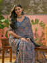 Vasthrlay Printed Yellow Saree