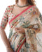 Vasthrlay Handloom Blue Beige Traditional Saree