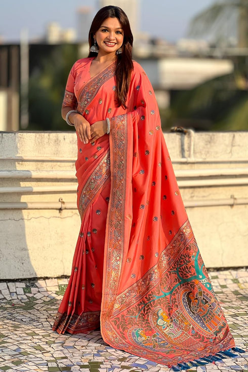 Vasthrlay Kanjivaram Unstitched Blouse Ethnic Wear