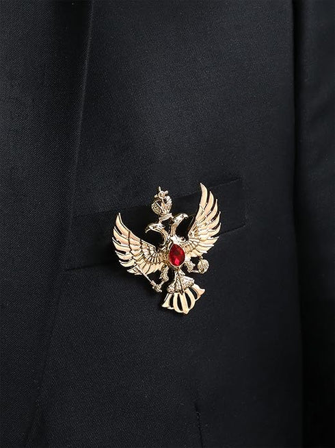 Yellow Chimes Lapel Pin for Men and Boys Lea