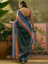 Vasthrlay Printed White Saree