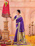 Vasthrlay Weaving Paithani Maroon Saree