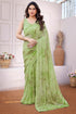 Vasthrlay Fashion Georgette Floral Printed Ethnic Wear