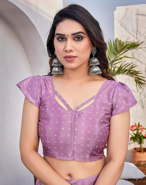 Vasthrlay Elegant Chiffon Material Ethnic Wear