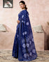 Vasthrlay Womens Cotton Blouse Teal Saree