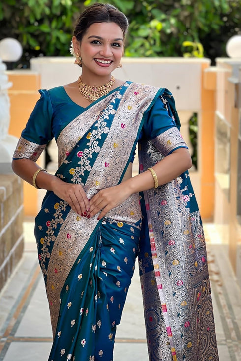 Vasthrlay Kanjivaram Unstitched Blouse Ethnic Wear