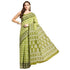 Vasthrlay Cotton Printed Mulmul Blue Saree