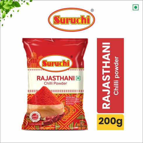 Suruchi Rajasthani Chilli Powder 200g Spicy Red Chilly