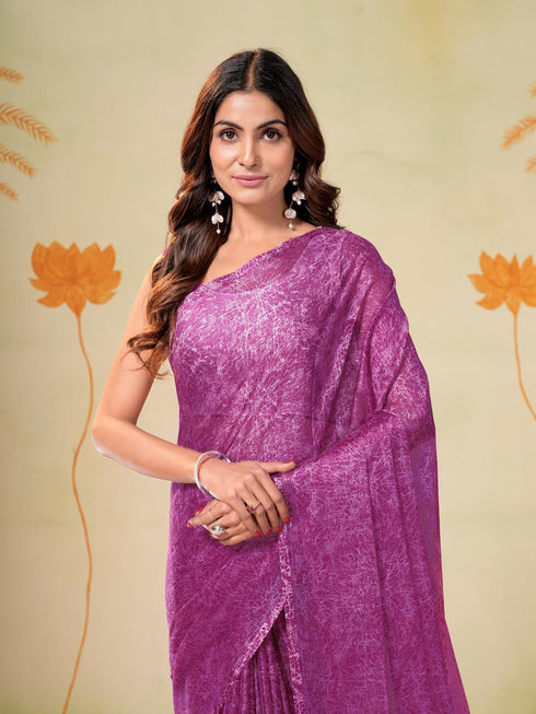 Vasthrlay Chiffon Saree