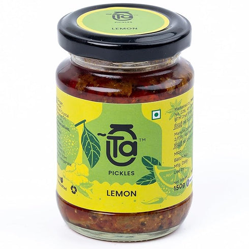 Ta Pickles | Lemon Ginger & Green Chilli Pickle