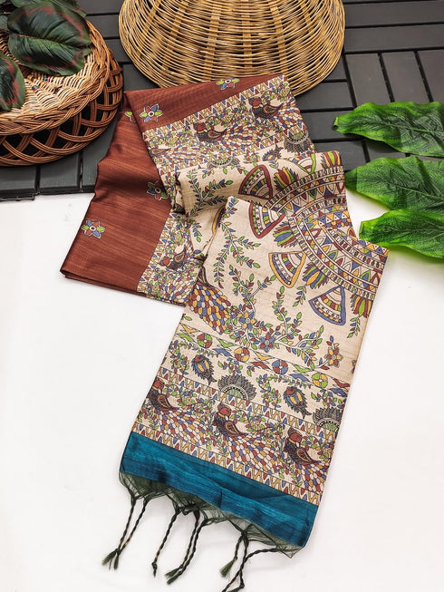 Vasthrlay Madhubani Kalamkari Traditional