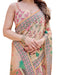 Vasthrlay Turquoise Embroidery Traditional Saree