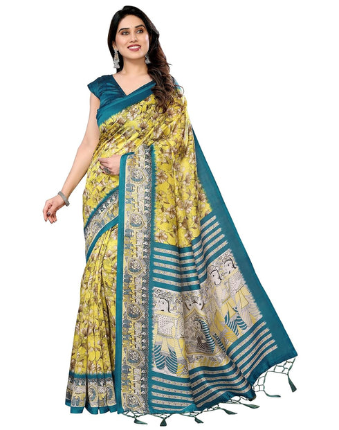Vasthrlay Kalamkari Unstitched Material Az Ys Subila Ethnic Wear