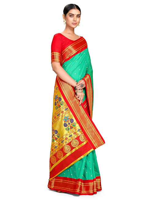 Vasthrlay Paithani Pastel Saree