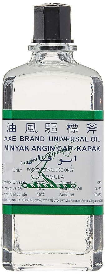 Axe Oil for Instant Pain | Cold and Headache Relief 56ml