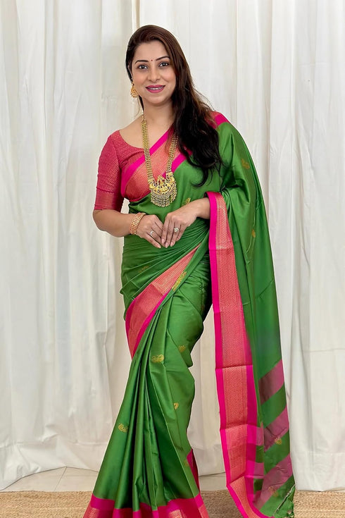 Vasthrlay Kanjivaram Lichi Blouse Ethnic Wear