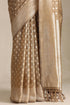 Vasthrlay Beige Tussar Floral