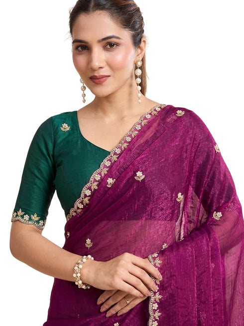 Vasthrlay Chiffon Unstitched