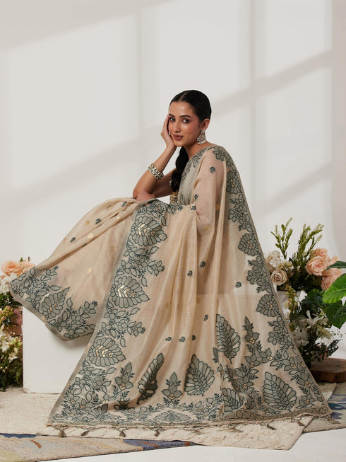 Vasthrlay Cotton Unstitched Saree