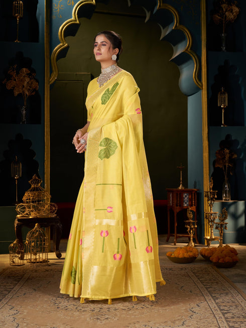 Vasthrlay Cotton Wedding Saree