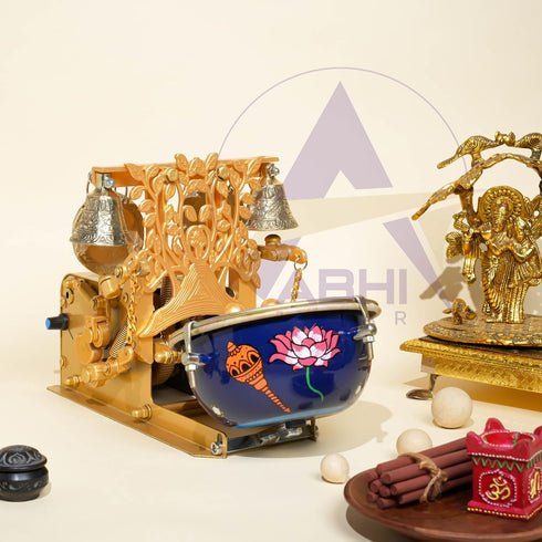 KALAKARI HANUMAN Mini Electric Aarti Machine