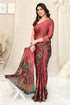 Vasthrlay Fashion Chiffon Dusty Turquoise Ethnic Wear