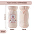 Cute landings Soft Cotton Baby Feeding Bottle Cover with Steel Feeding Bottle