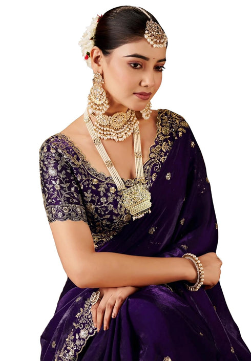 Vasthrlay Embroidered Traditional Embellished Applique Bollywood