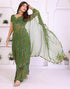 Vasthrlay Georgette Unstitched Material Az Ys Gomti Ethnic Wear