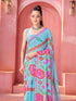 Vasthrlay Georgette Printed Saree