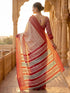 Vasthrlay Banglori Printed Dusty Saree