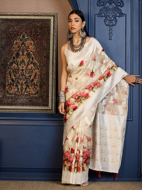 Vasthrlay Printed Unstitched Jt Ethnic Wear