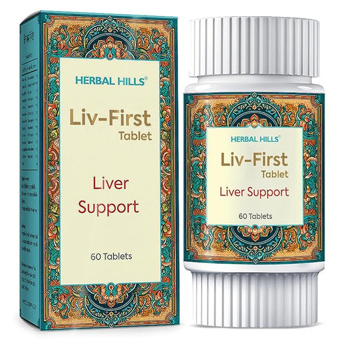 Herbal Hills Liv - First Liver Support Tablets