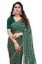 Vasthrlay Fashion Georgette Sequins Navy Ethnic Wear