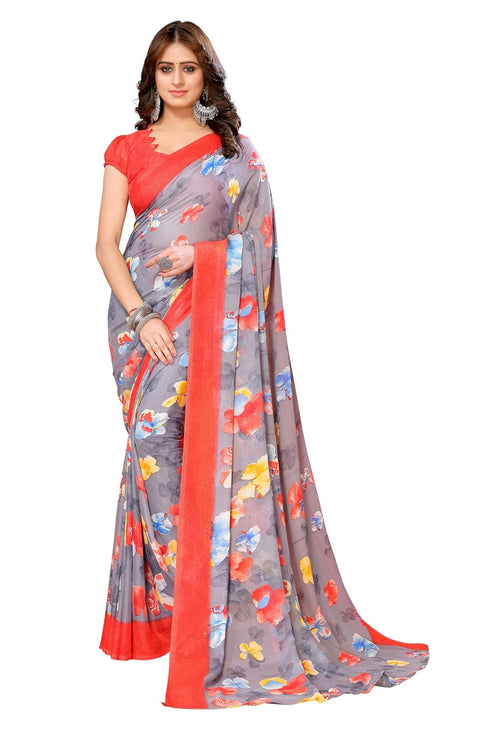 Vasthrlay Trendy Georgette Material Ethnic Wear