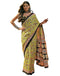 Vasthrlay Womens Printed Unstitched Maroon Saree
