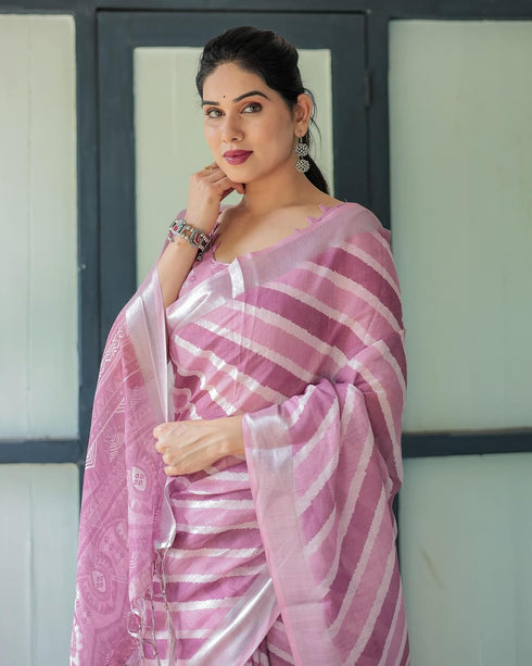 Vasthrlay Floral Chiffon Saree