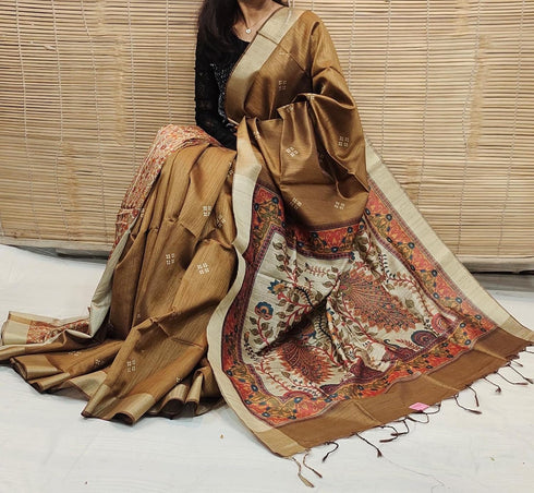 Vasthrlay Ghicha Silk Saree