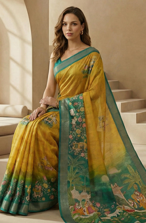 Vasthrlay Printed Saree