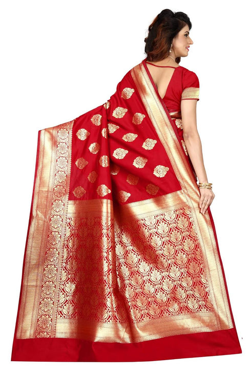 Vasthrlay Royal Blue San Pari Saree