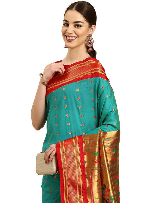 Vasthrlay Paithani Bottle Saree