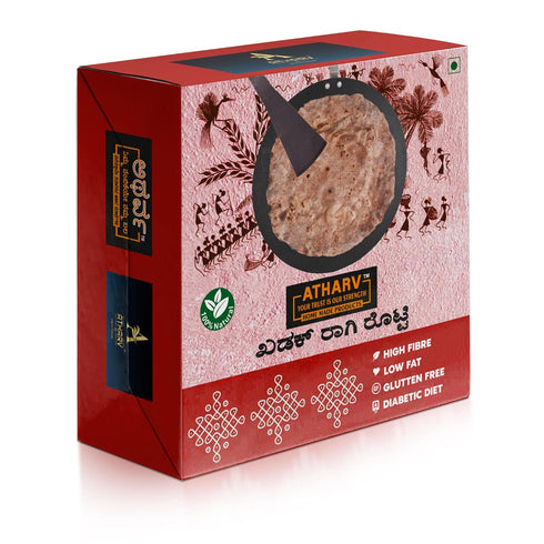 ATHARV HOME MADE PRODUCTS - Khadak Raagi Rotti