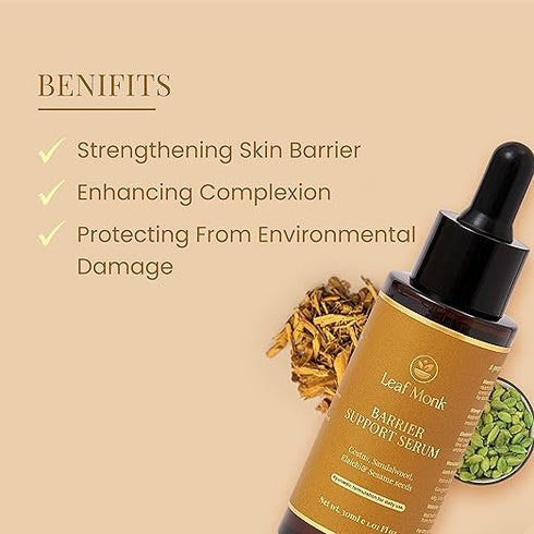Leaf Monk Ayurvedic Barrier Support Serum