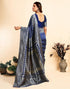 Vasthrlay Kanjivaram Banarasi Wedding Light Green Saree