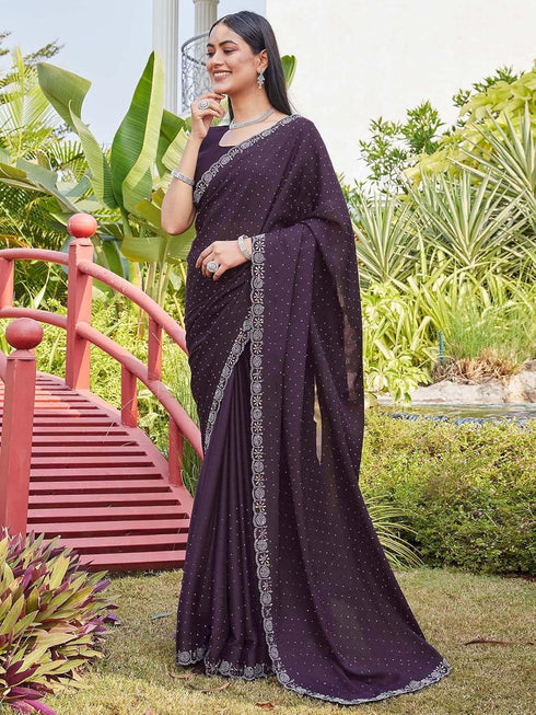 Vasthrlay Weaving White1 White Saree