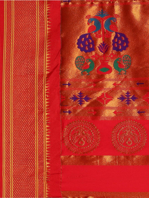 Vasthrlay Paithani Bottle Saree