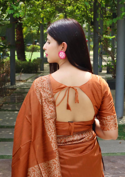 Vasthrlay Tussar Handloom Saree