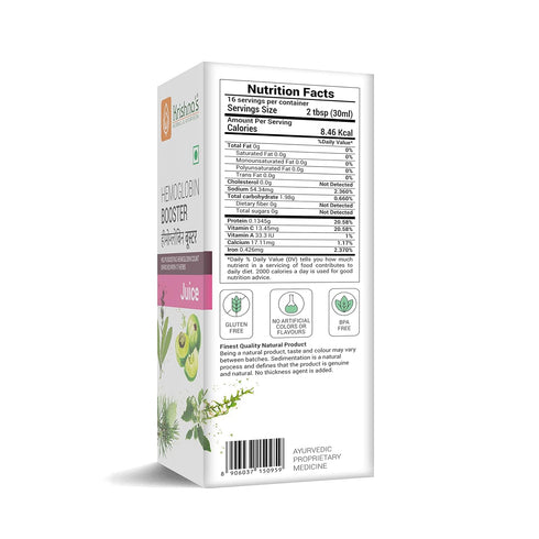 Krishna'S Herbal & Ayurveda Hemoglobin Booster Tonic
