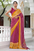 Vasthrlay Fashion Chiffon Printed Lightweight Ethnic Wear